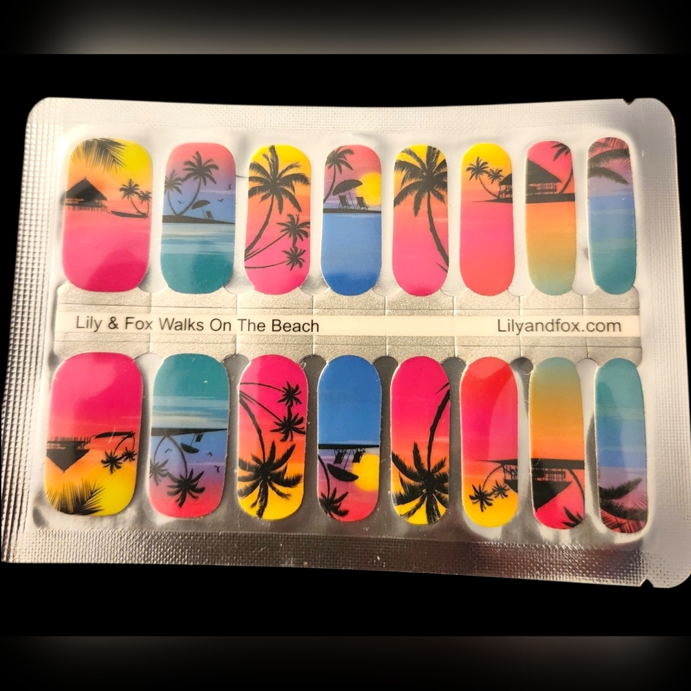Tropical Nail Wraps - Multicolor